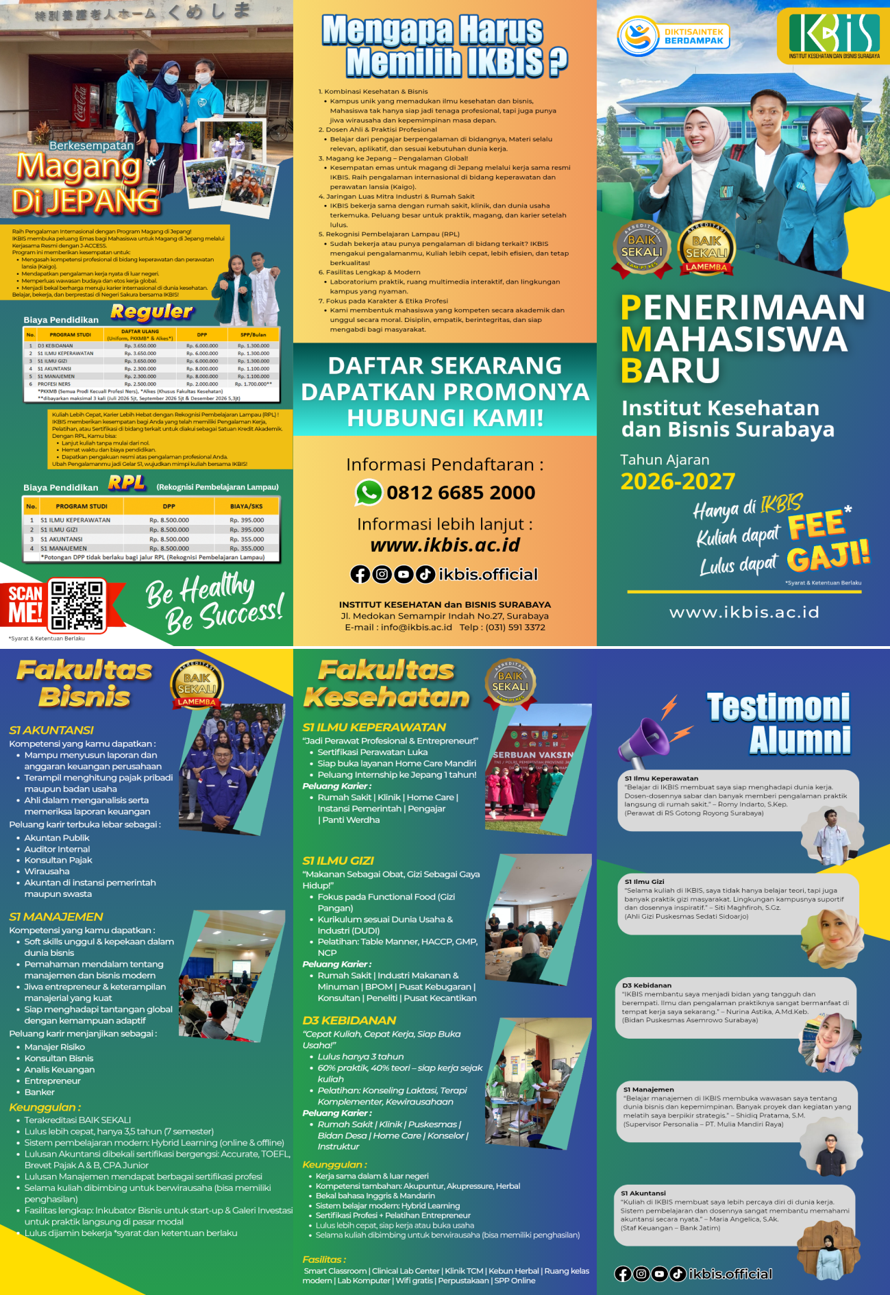 Brosur Institut Kesehatan dan Bisnis